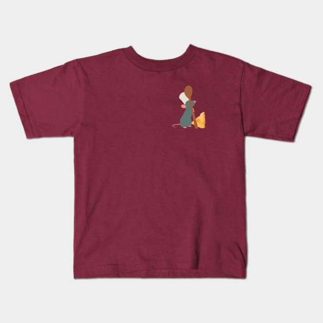 Chef Remy Kids T-Shirt by MushuSupplyCo